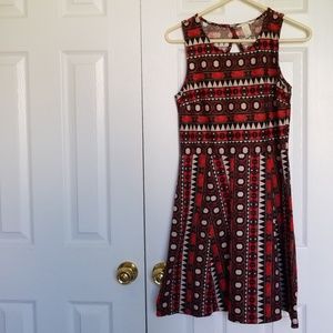 AFRICAN PRINT SLEEVLESS SUMMER Dress